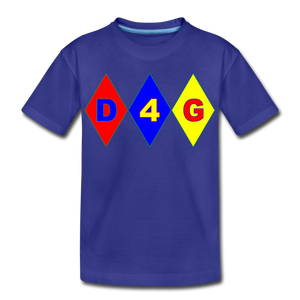 Kids' D4G Diamond T-Shirt - royal blue