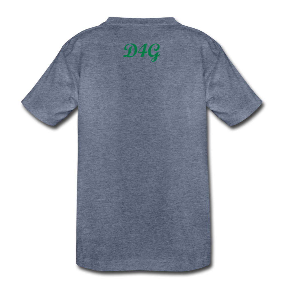 Kids' D4G Diamond T-Shirt - heather blue