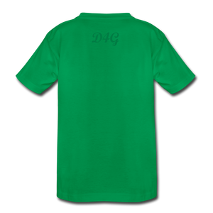 Kids' D4G Diamond T-Shirt - kelly green