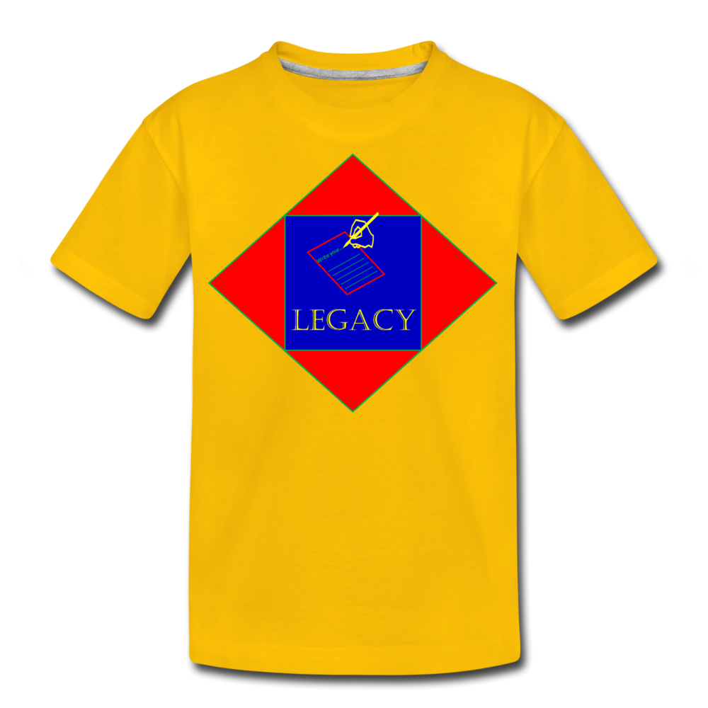 Kids' Legacy T-Shirt - sun yellow