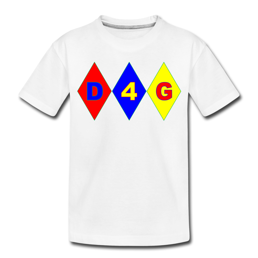 Toddler D4G Diamond T-Shirt - white