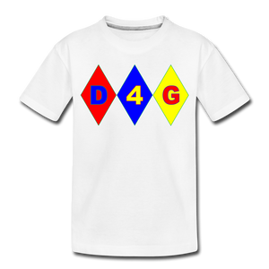 Toddler D4G Diamond T-Shirt - white