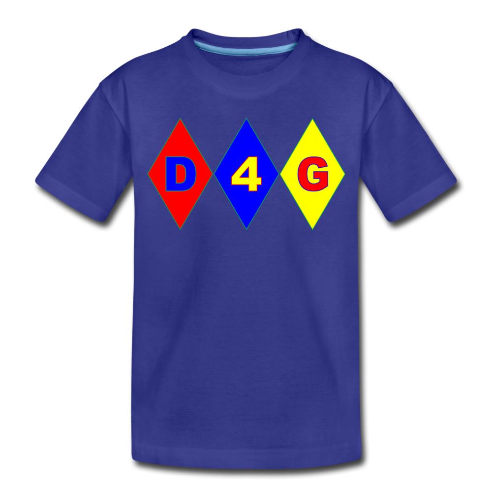 Toddler D4G Diamond T-Shirt - royal blue