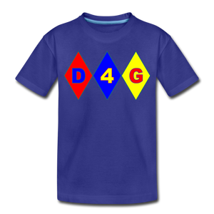 Toddler D4G Diamond T-Shirt - royal blue