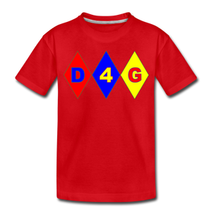 Toddler D4G Diamond T-Shirt - red