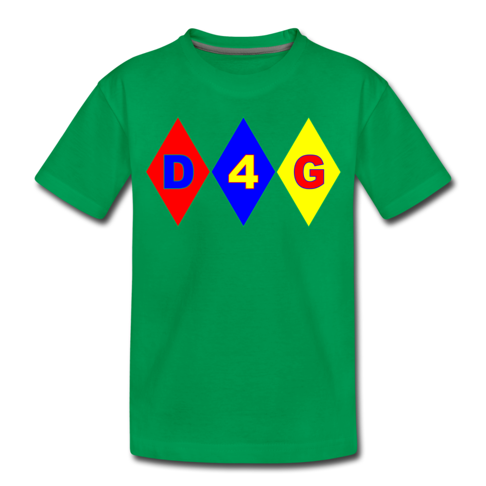 Toddler D4G Diamond T-Shirt - kelly green