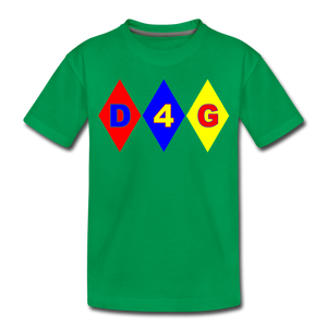 Toddler D4G Diamond T-Shirt - kelly green