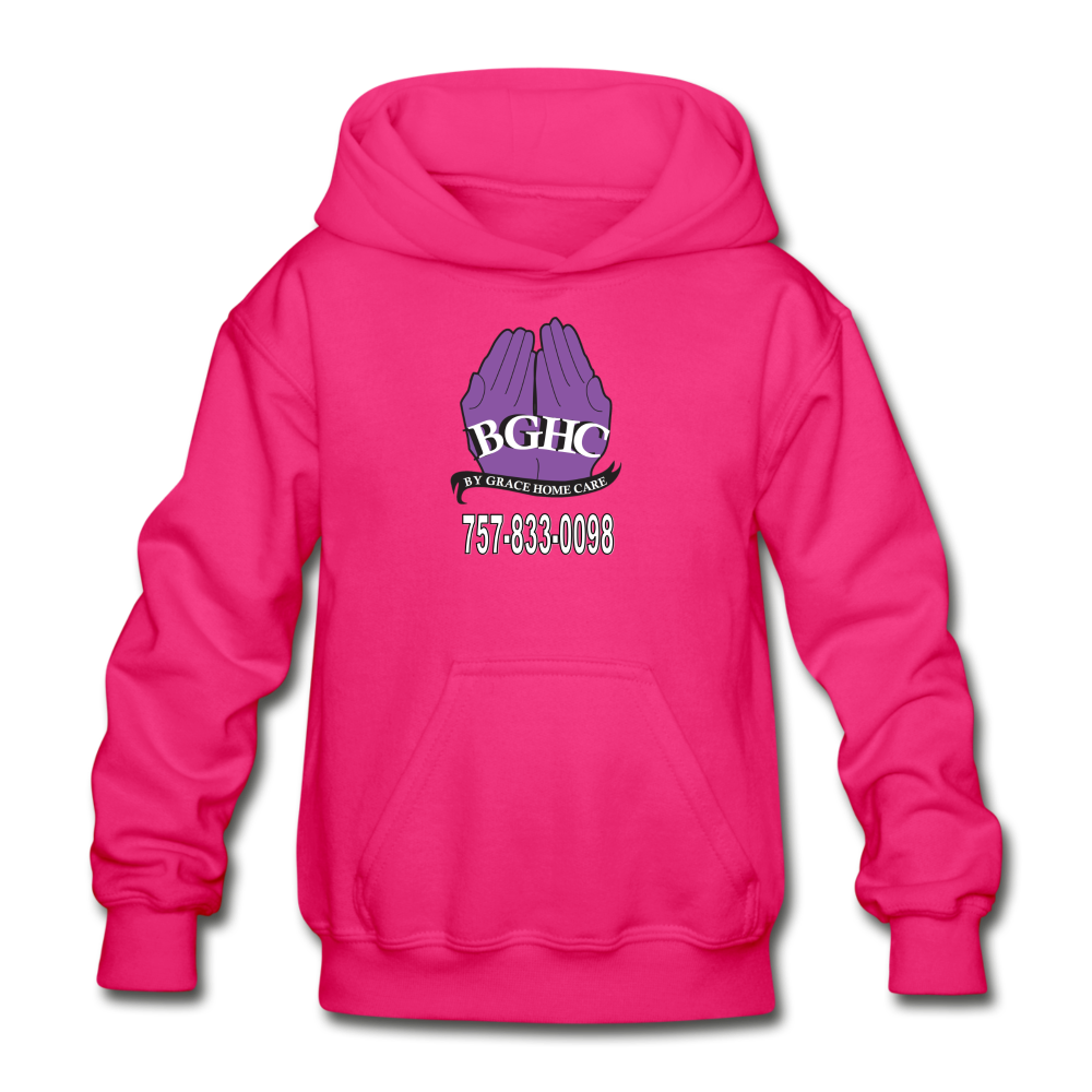 BGHC Youth Hoodie - fuchsia