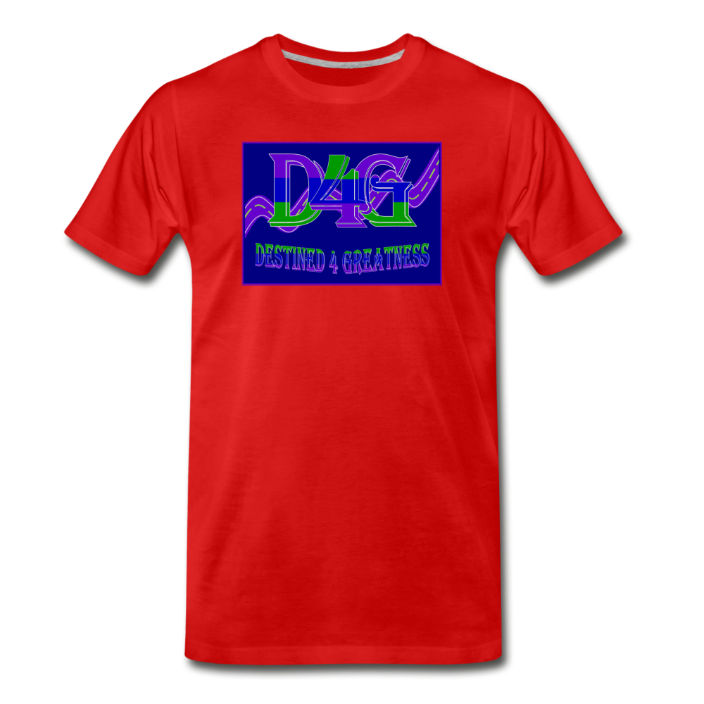 Men's D4G Logo T-Shirt - red