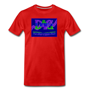 Men's D4G Logo T-Shirt - red