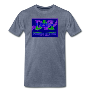 Men's D4G Logo T-Shirt - heather blue