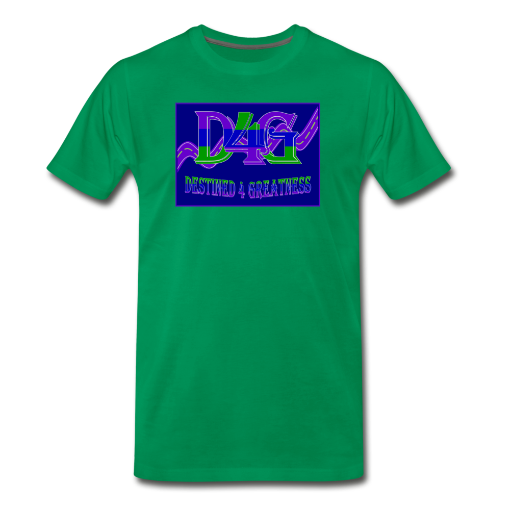 Men's D4G Logo T-Shirt - kelly green