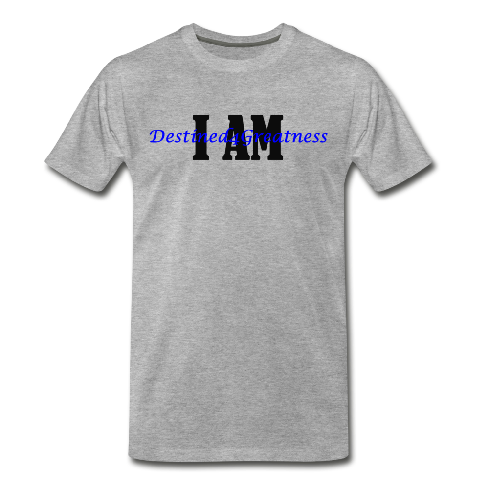 Men's Royal I AM T-Shirt - heather gray