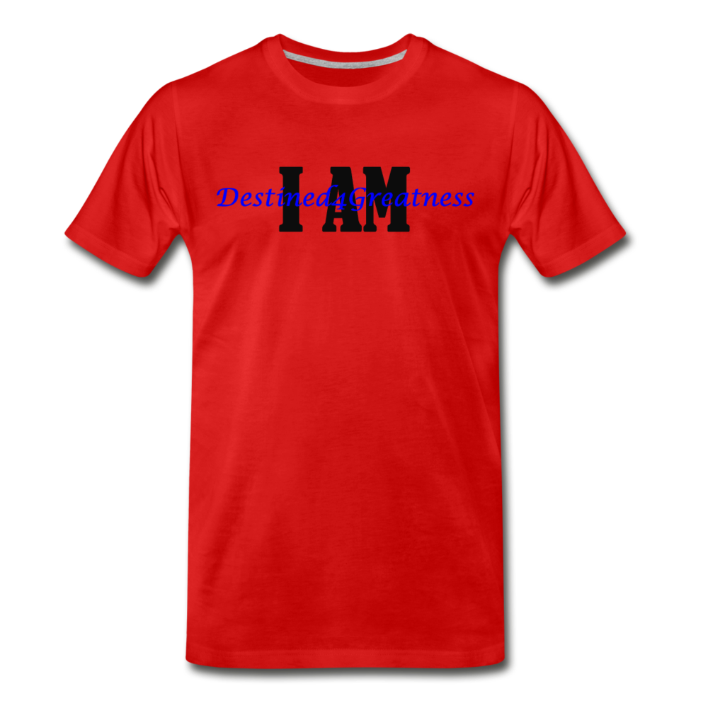 Men's Royal I AM T-Shirt - red