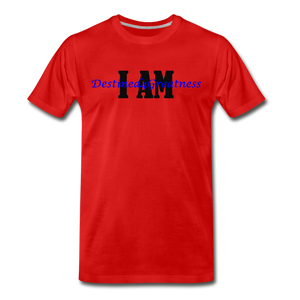 Men's Royal I AM T-Shirt - red