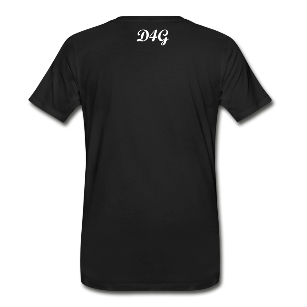 Men's White I AMT-Shirt - black