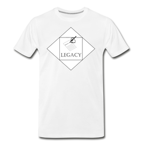 Men's White Legacy T-Shirt - white