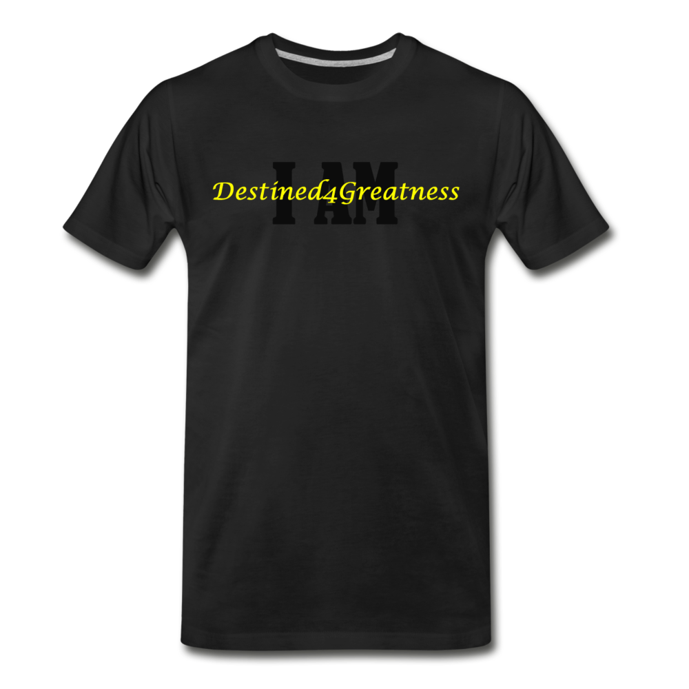 Yellow I AM D4G Men's T-Shirt - black