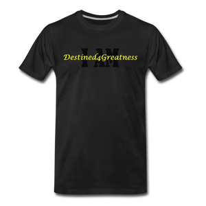 Yellow I AM D4G Men's T-Shirt - black