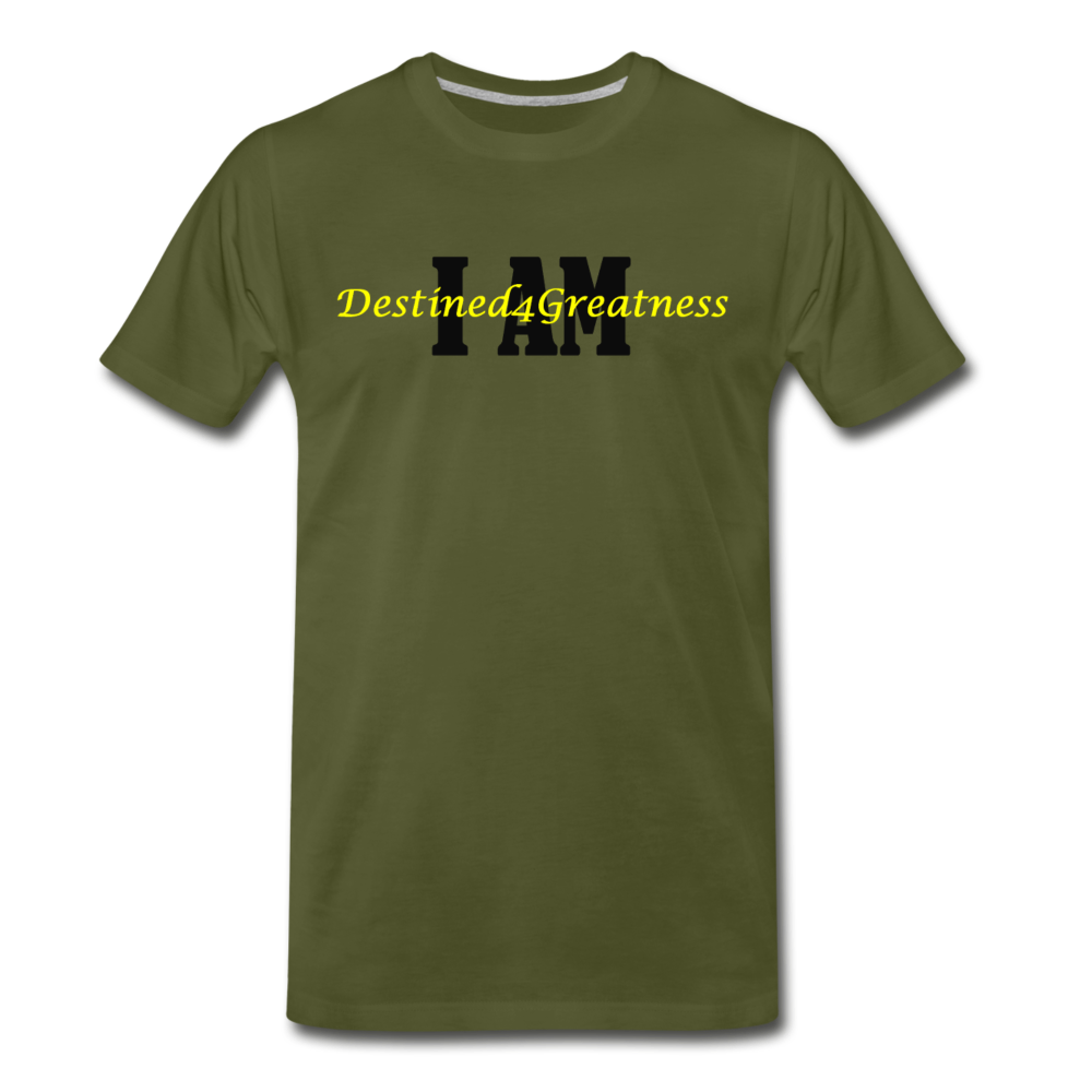 Yellow I AM D4G Men's T-Shirt - olive green