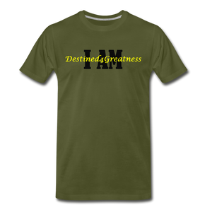 Yellow I AM D4G Men's T-Shirt - olive green