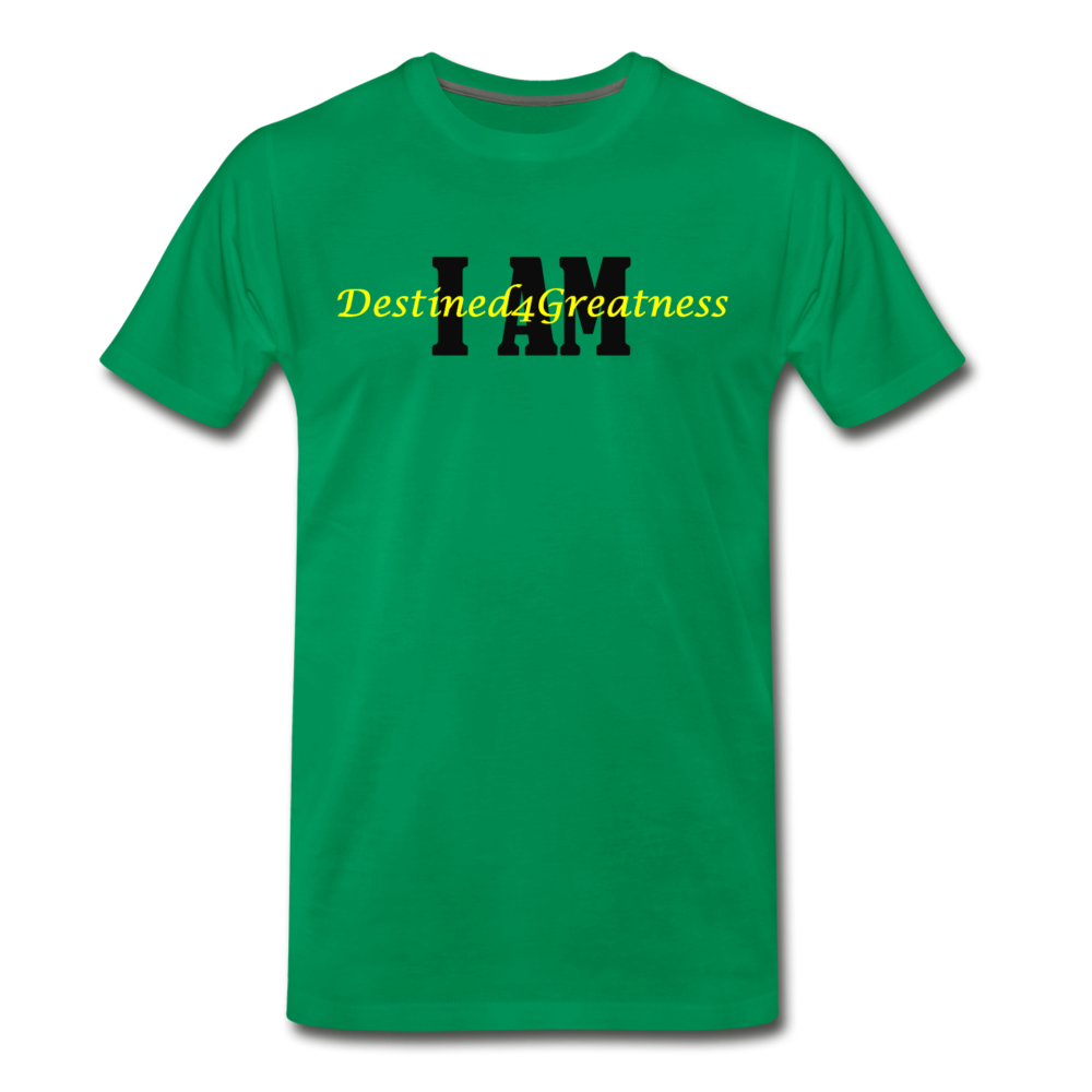 Yellow I AM D4G Men's T-Shirt - kelly green