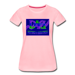 Women's D4G Color Logo T-shirt - pink