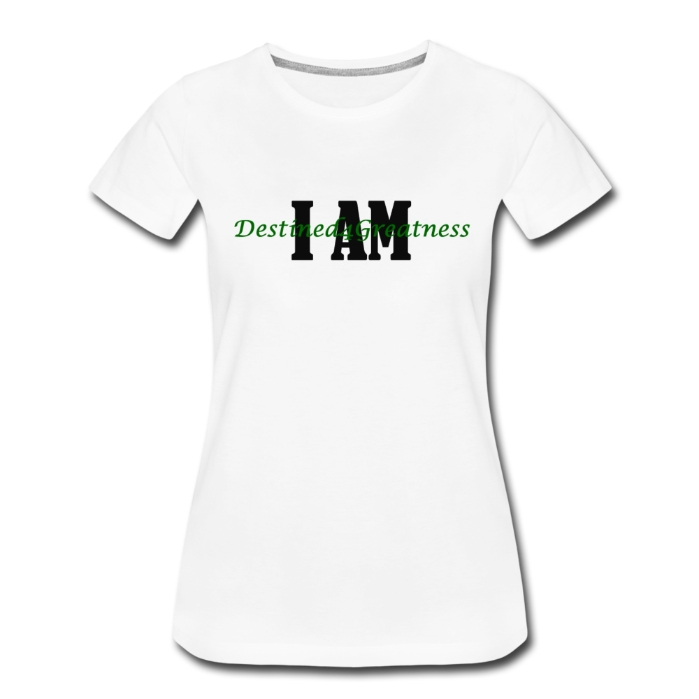 Women’s Forrest I AM T-Shirt - white