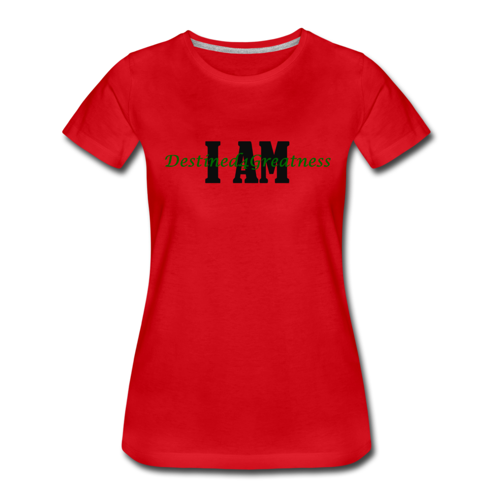 Women’s Forrest I AM T-Shirt - red