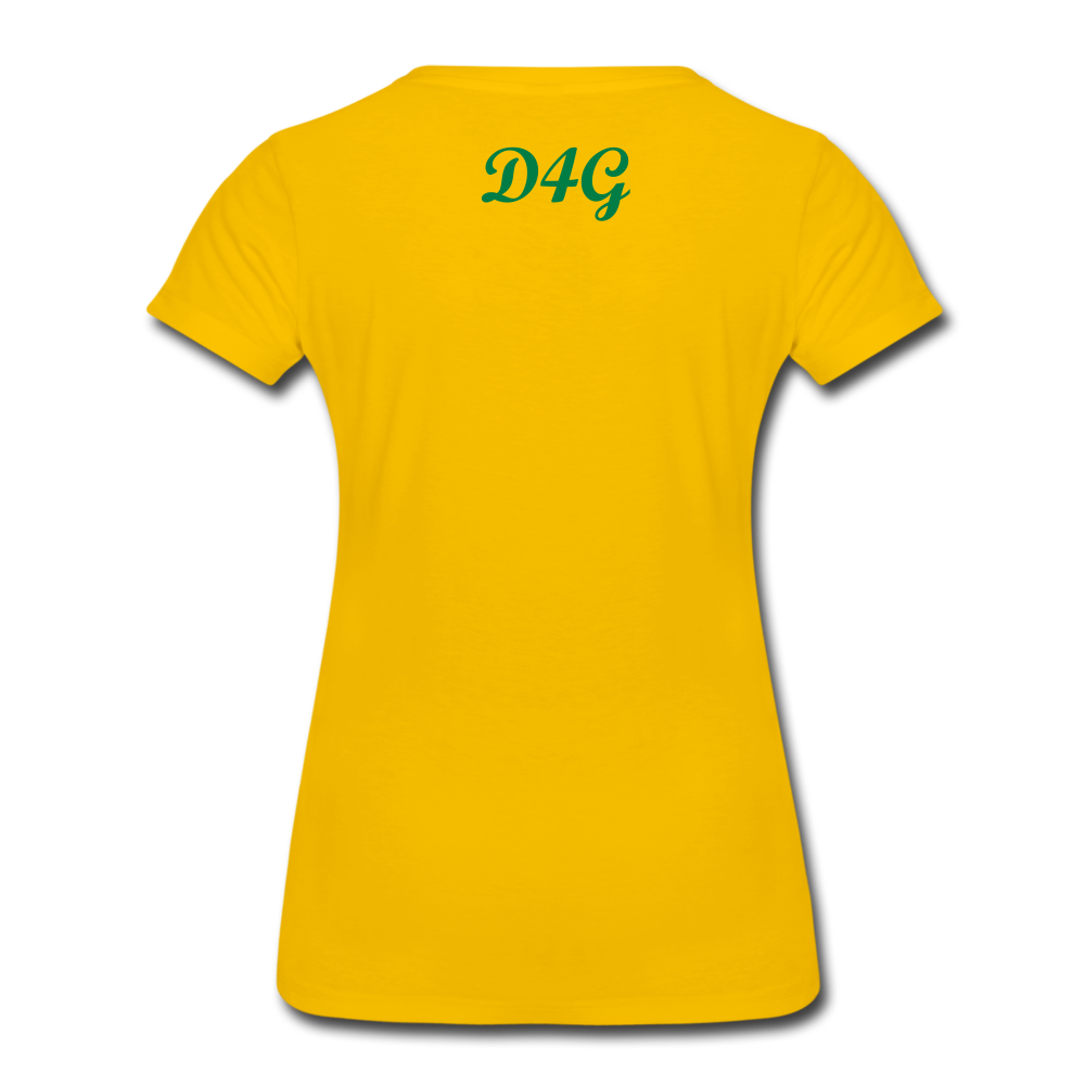 Women’s Forrest I AM T-Shirt - sun yellow