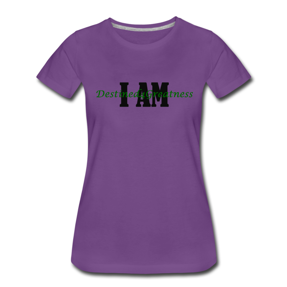 Women’s Forrest I AM T-Shirt - purple