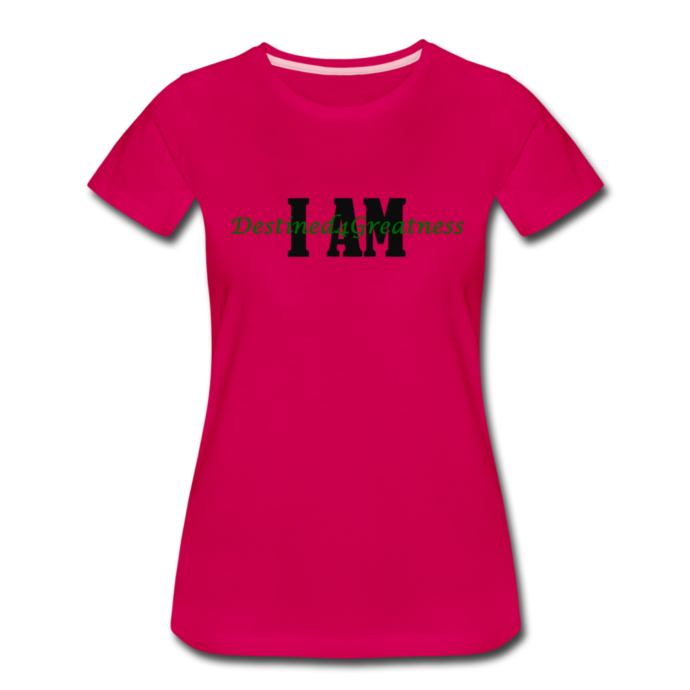 Women’s Forrest I AM T-Shirt - dark pink