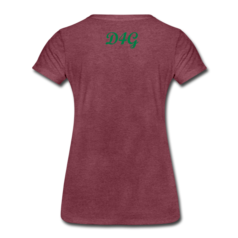 Women’s Forrest I AM T-Shirt - heather burgundy