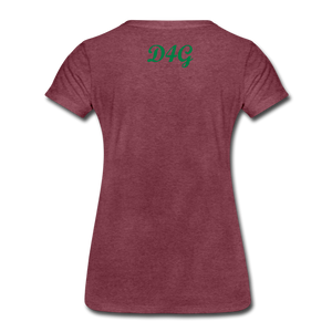 Women’s Forrest I AM T-Shirt - heather burgundy