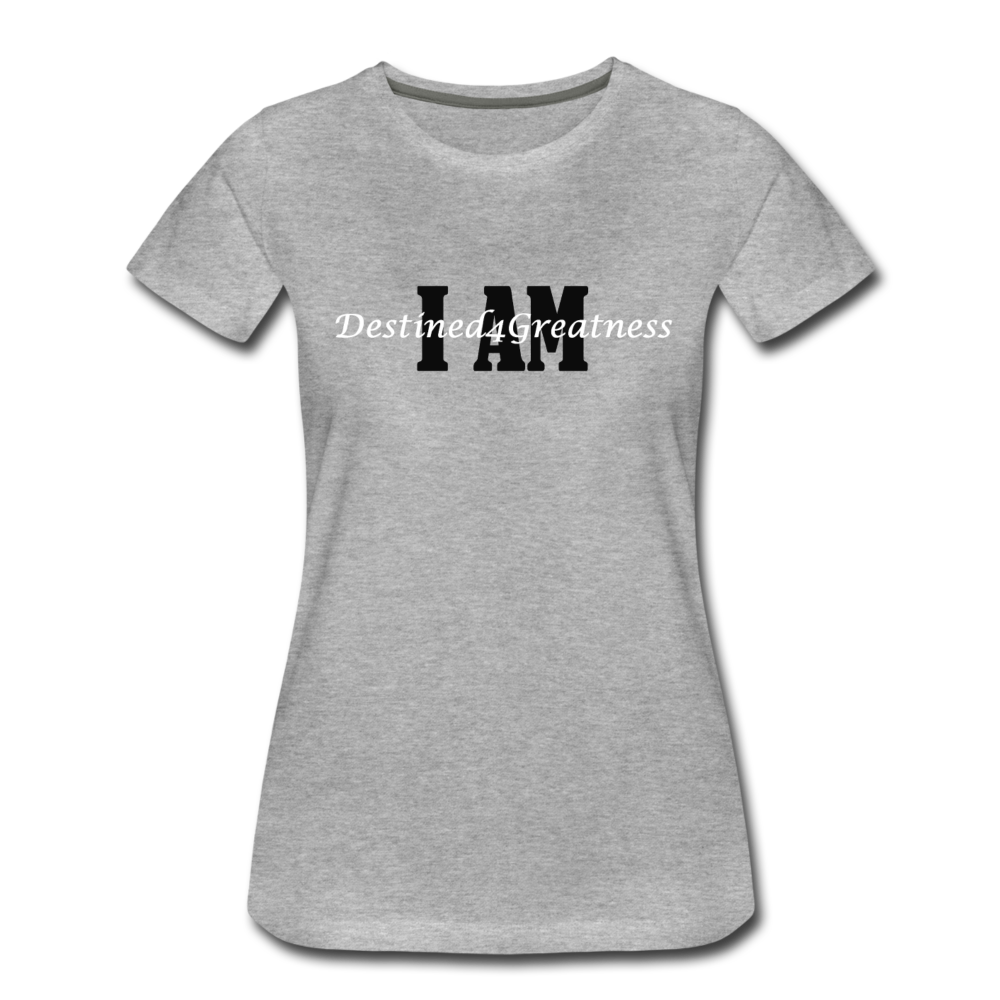 Women’s White I AMT-Shirt - heather gray