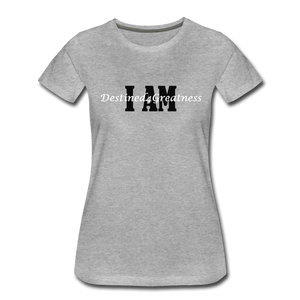 Women’s White I AMT-Shirt - heather gray