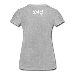 Women’s White I AMT-Shirt - heather gray