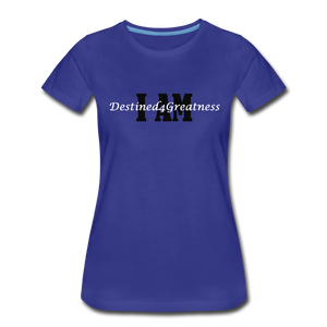 Women’s White I AMT-Shirt - royal blue