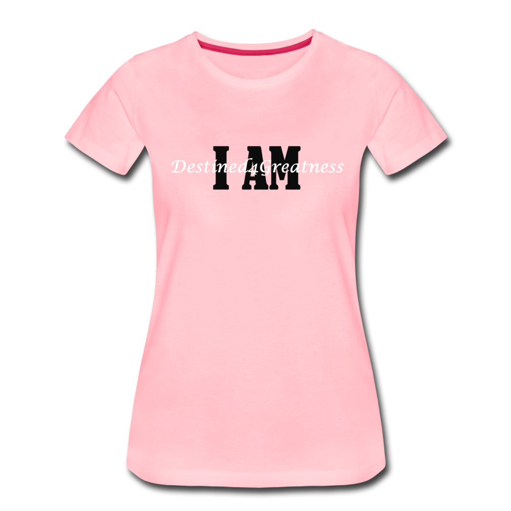 Women’s White I AMT-Shirt - pink