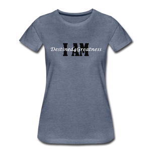 Women’s White I AMT-Shirt - heather blue