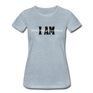 Women’s White I AMT-Shirt - heather ice blue