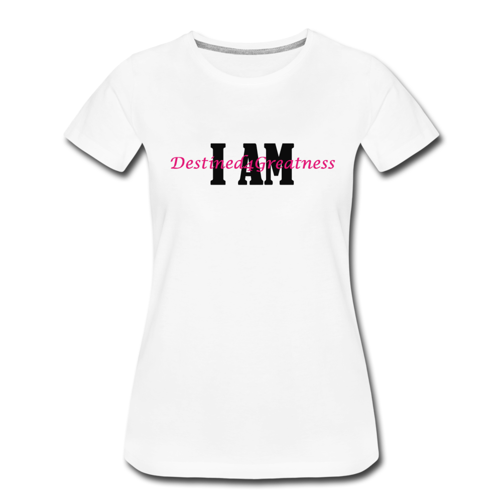 Women’s Pink I AMT-Shirt - white