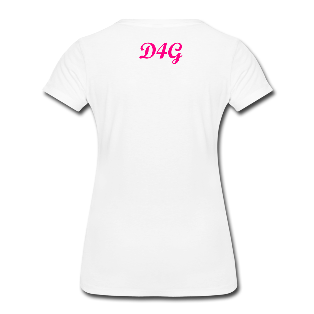 Women’s Pink I AMT-Shirt - white