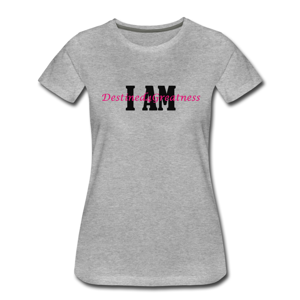 Women’s Pink I AMT-Shirt - heather gray