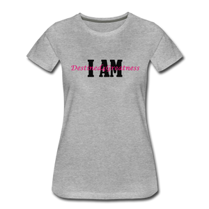 Women’s Pink I AMT-Shirt - heather gray