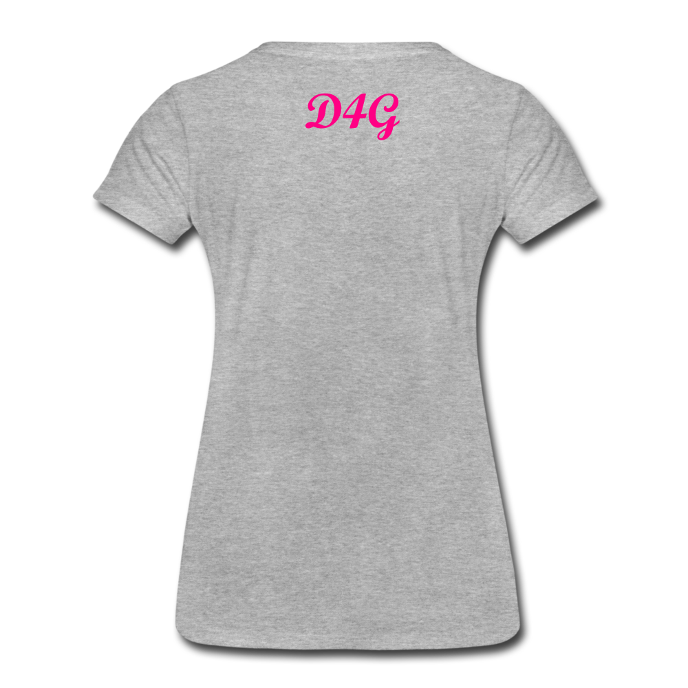 Women’s Pink I AMT-Shirt - heather gray