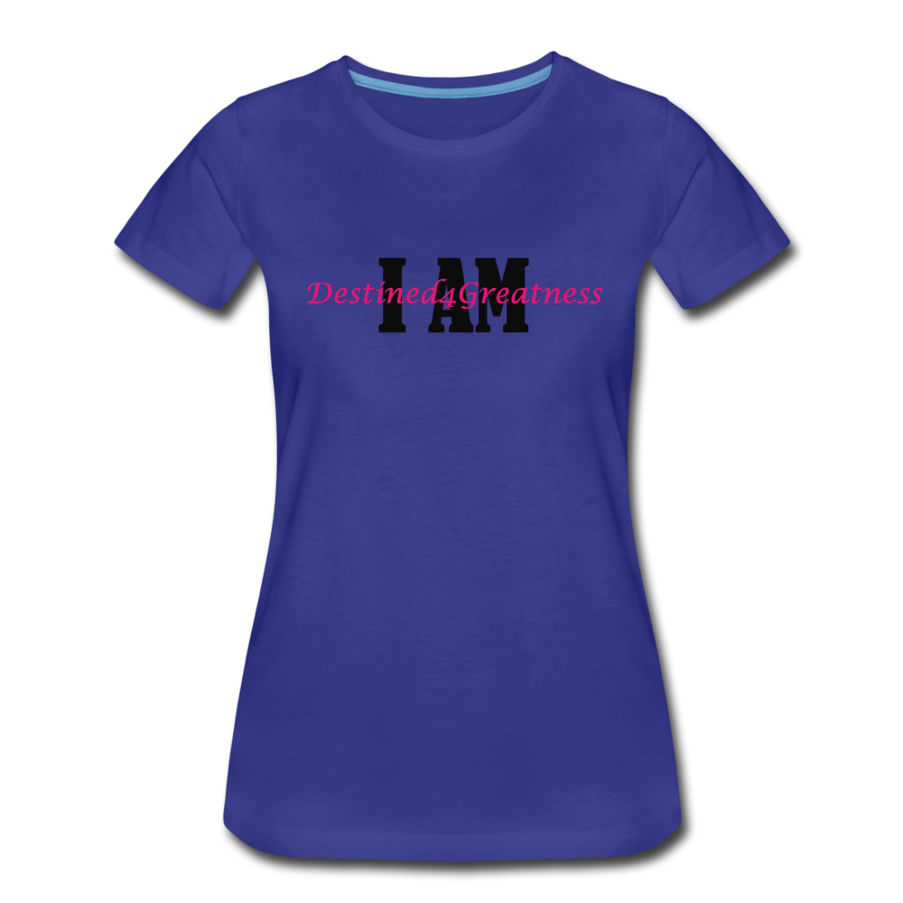 Women’s Pink I AMT-Shirt - royal blue