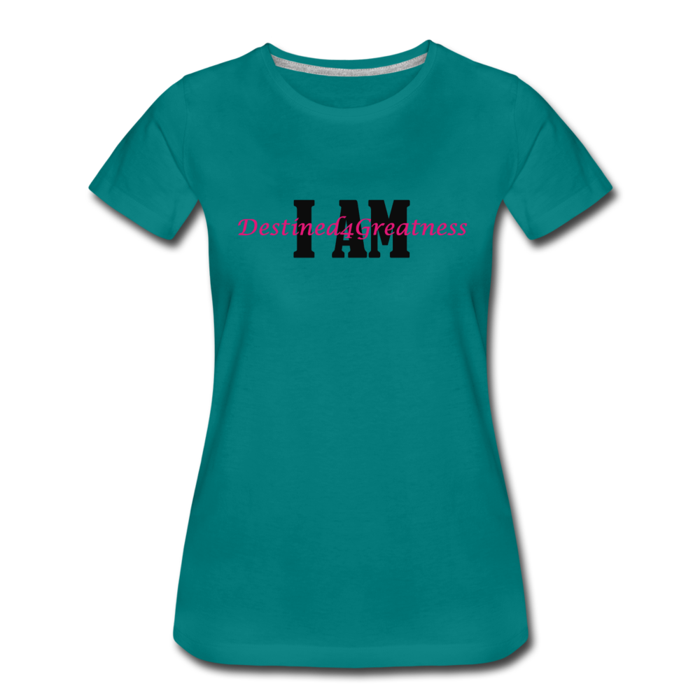 Women’s Pink I AMT-Shirt - teal