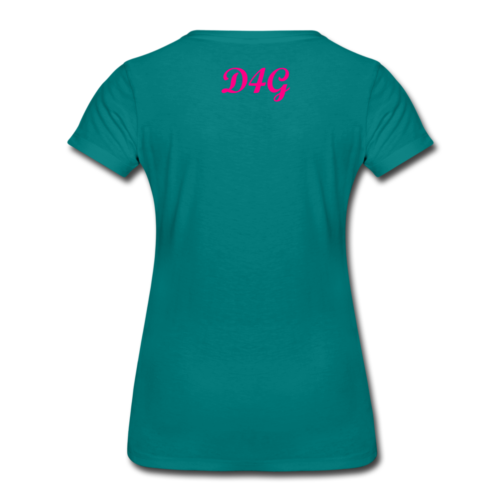 Women’s Pink I AMT-Shirt - teal