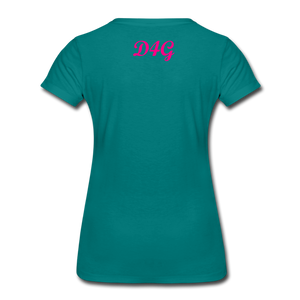 Women’s Pink I AMT-Shirt - teal